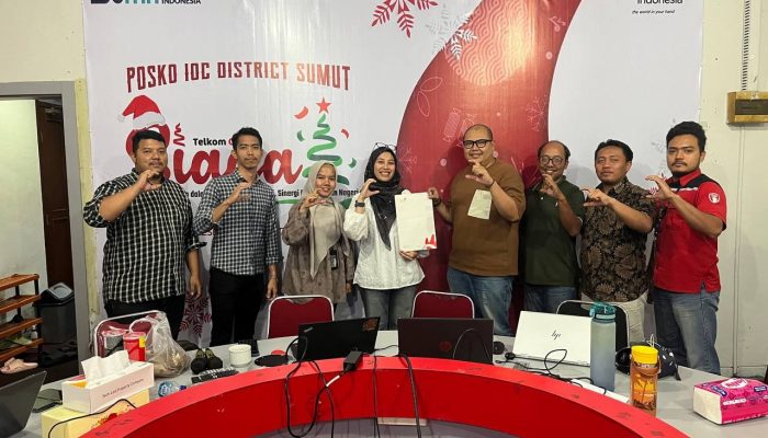 Telkom Witel Sumut Pastikan Layanan Prima untuk Pelanggan Selama Libur Natal dan Tahun Baru